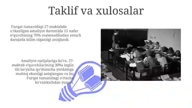 Furqat tumani 27-sonli maktab 3