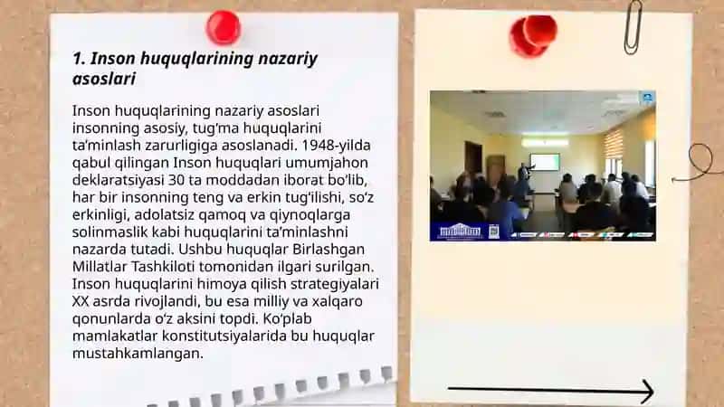 Inson huquqlari va erkinliklarining yaratilishi 3