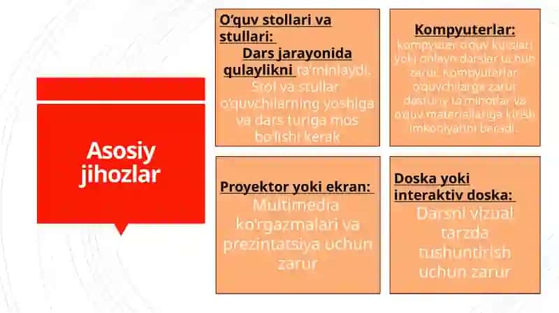 O‘quv stollari va stullari 3