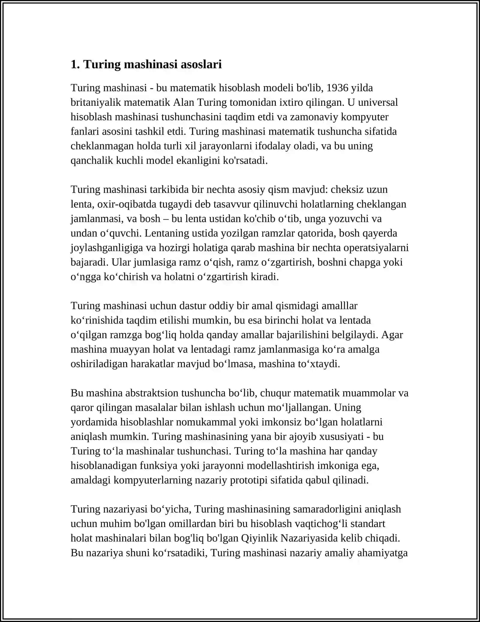 TYURING MASHINALAR 3