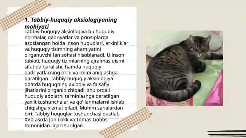 Tabbiy-huquqiy aksiologiya 3