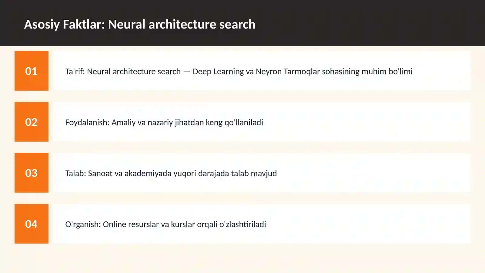 AI | DEEP LEARNING VA NEYRON TARMOQLAR 3