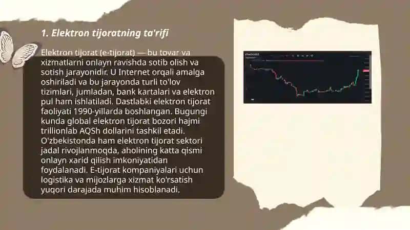 Elektron tijorat mazmuni, iqtisodiy ahamiyati va tarkibi 3