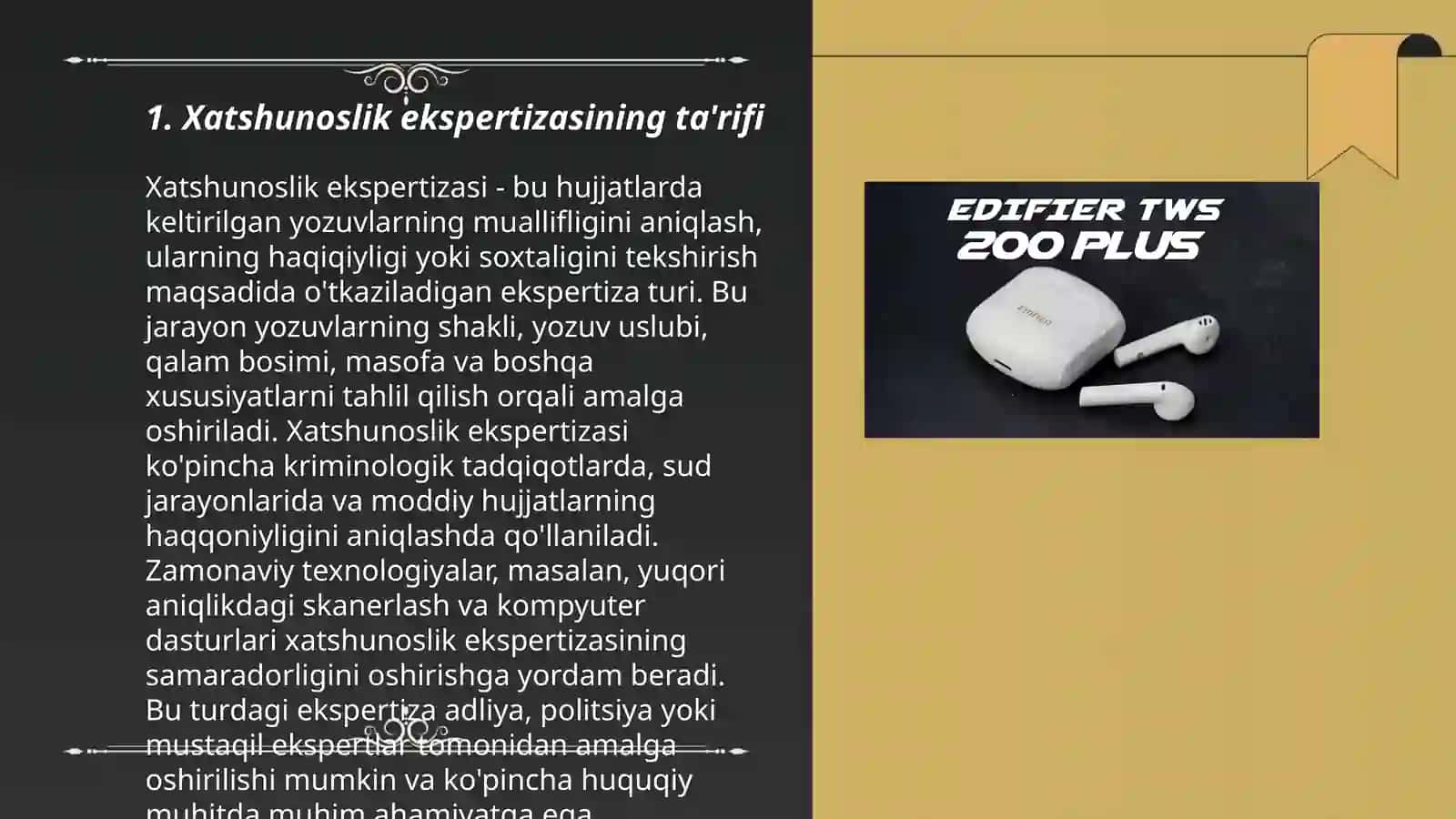 Xatshunoslik ekspertizasining umumiy qoidalari 3