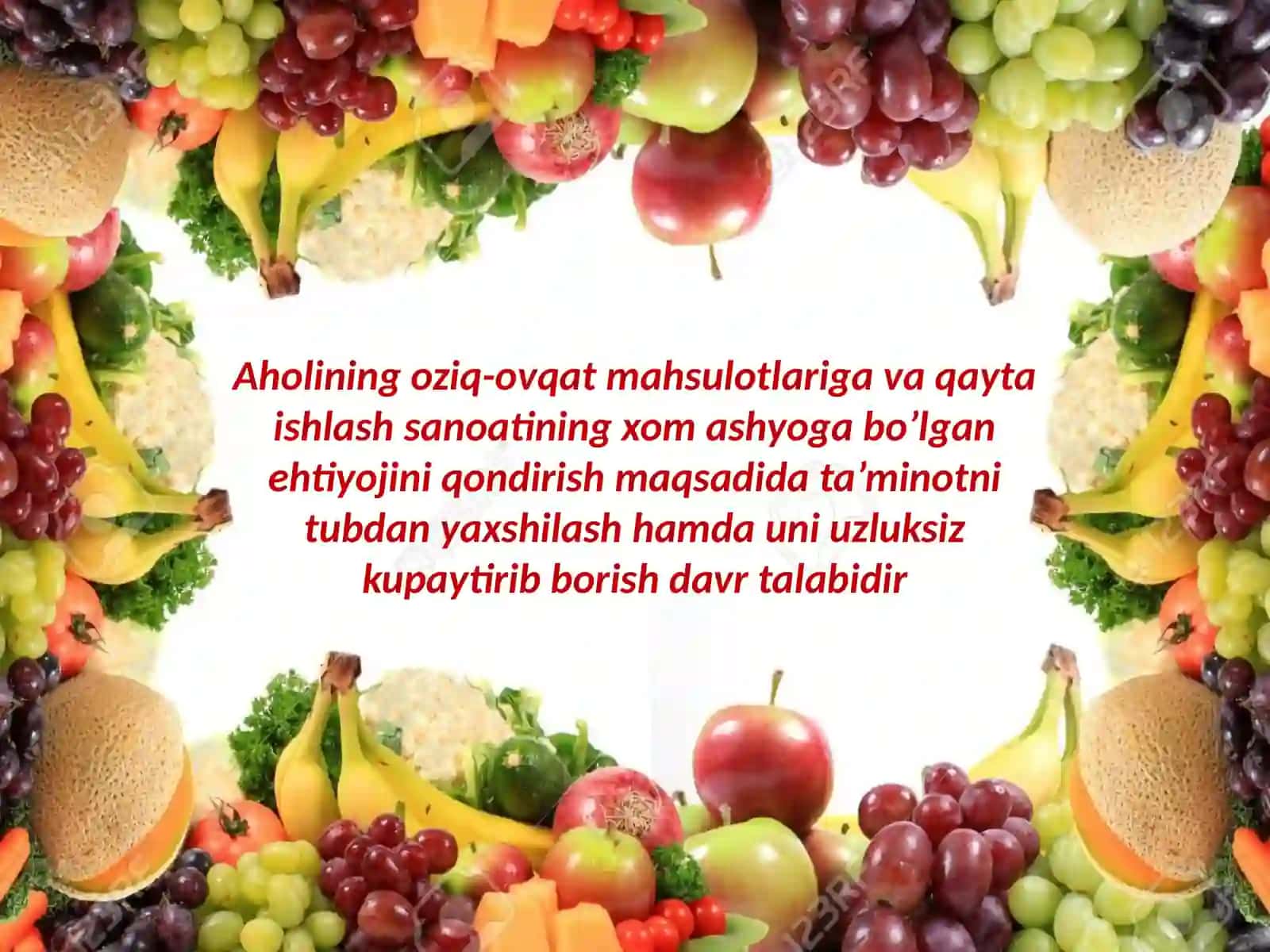 Meva sabzavotlarning fizik –kimyoviy xossalari va sifatining asosiy ko’rsatkichlarini aniqlash 3