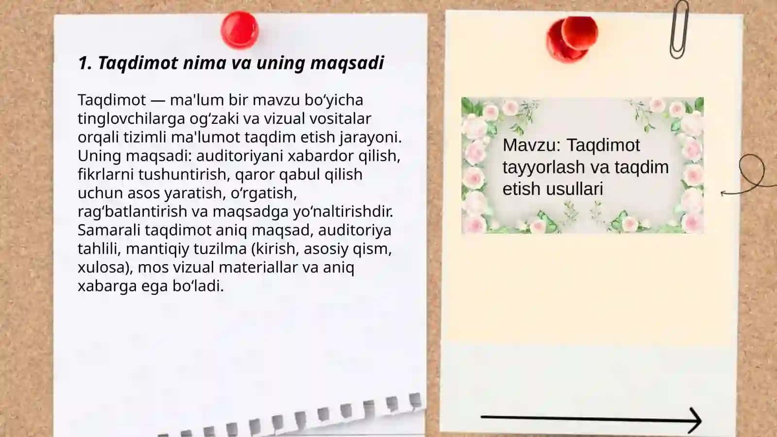 Nazarova Farangizning boshlangʻich taʼlim pedagogikasi fanidan tayyorlagan taqdimoti 3