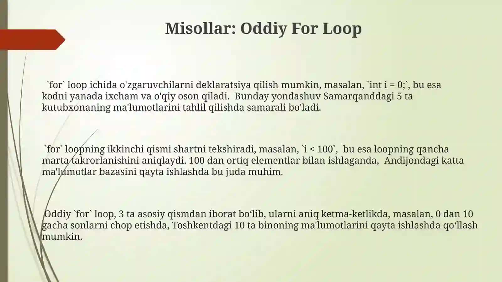 C++tilidafortakrorlashoperatori 3