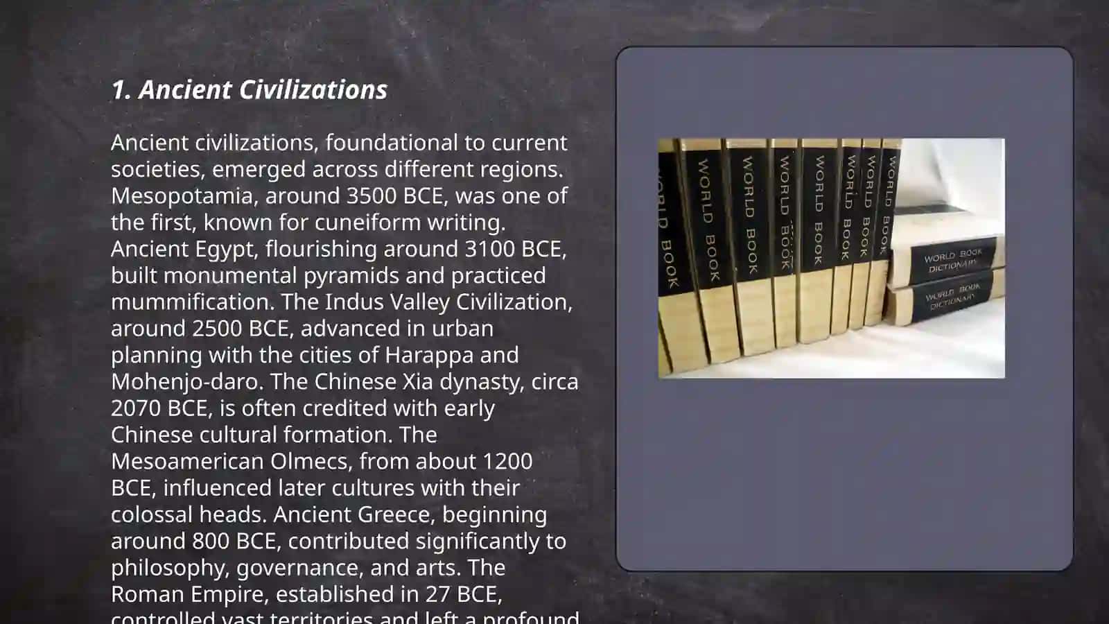 Reading encyclopedia entries 3