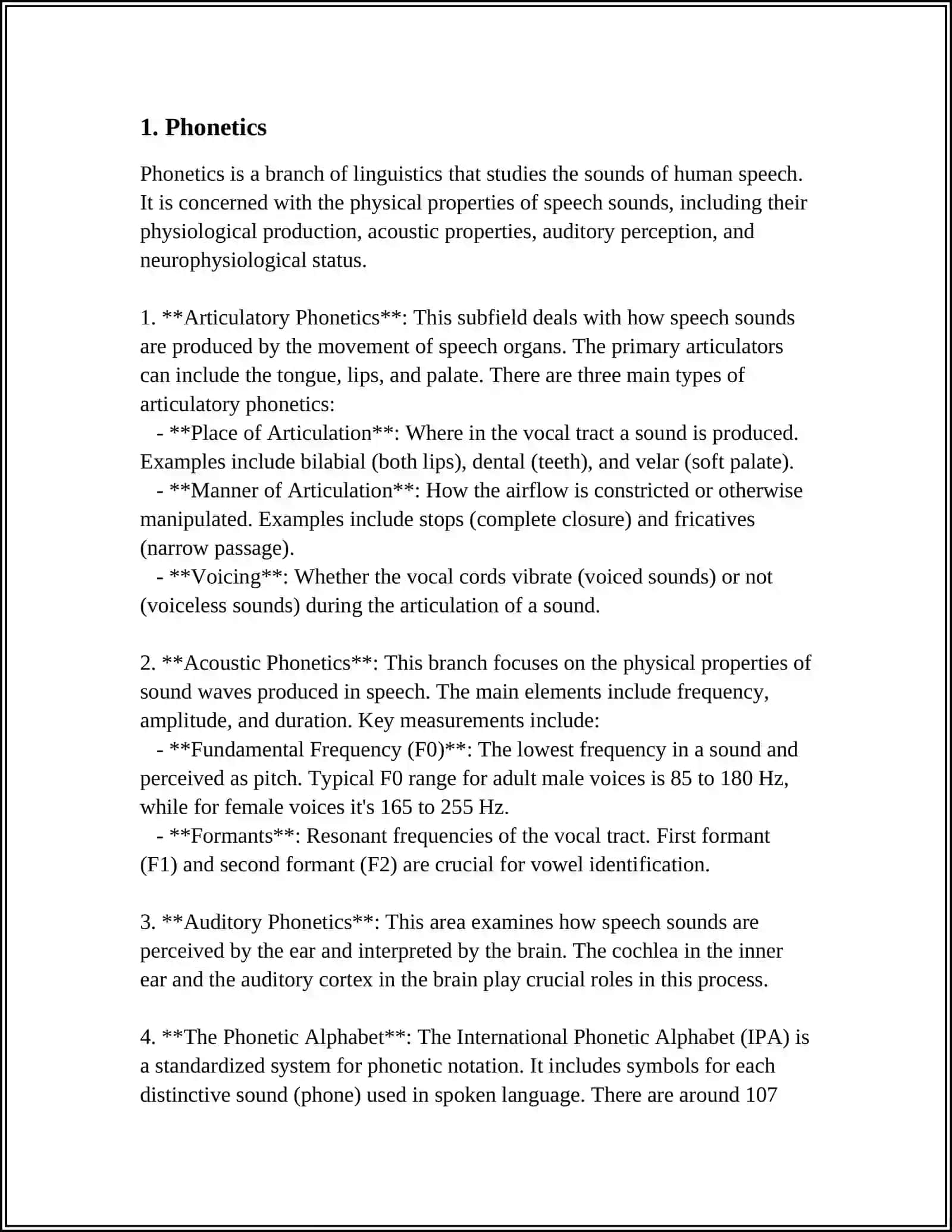 Phonetics Study 3