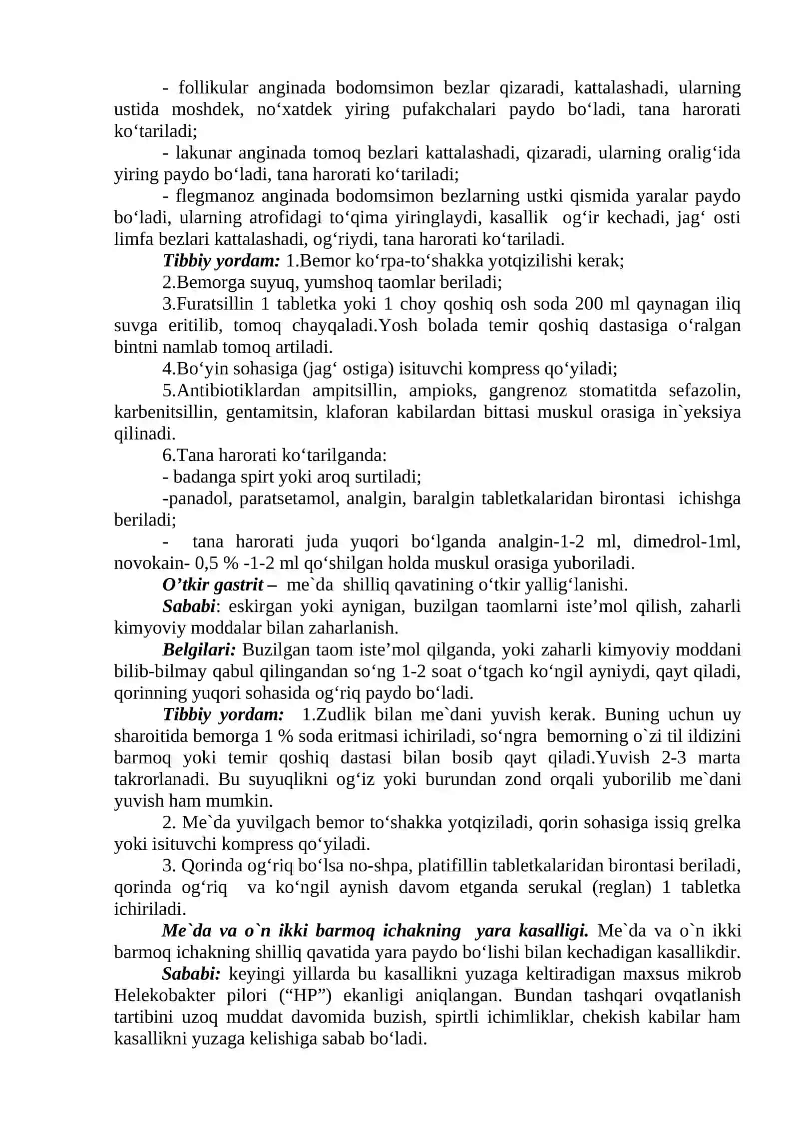 Ovqat hazm qilish a’zolari kasalliklari 3