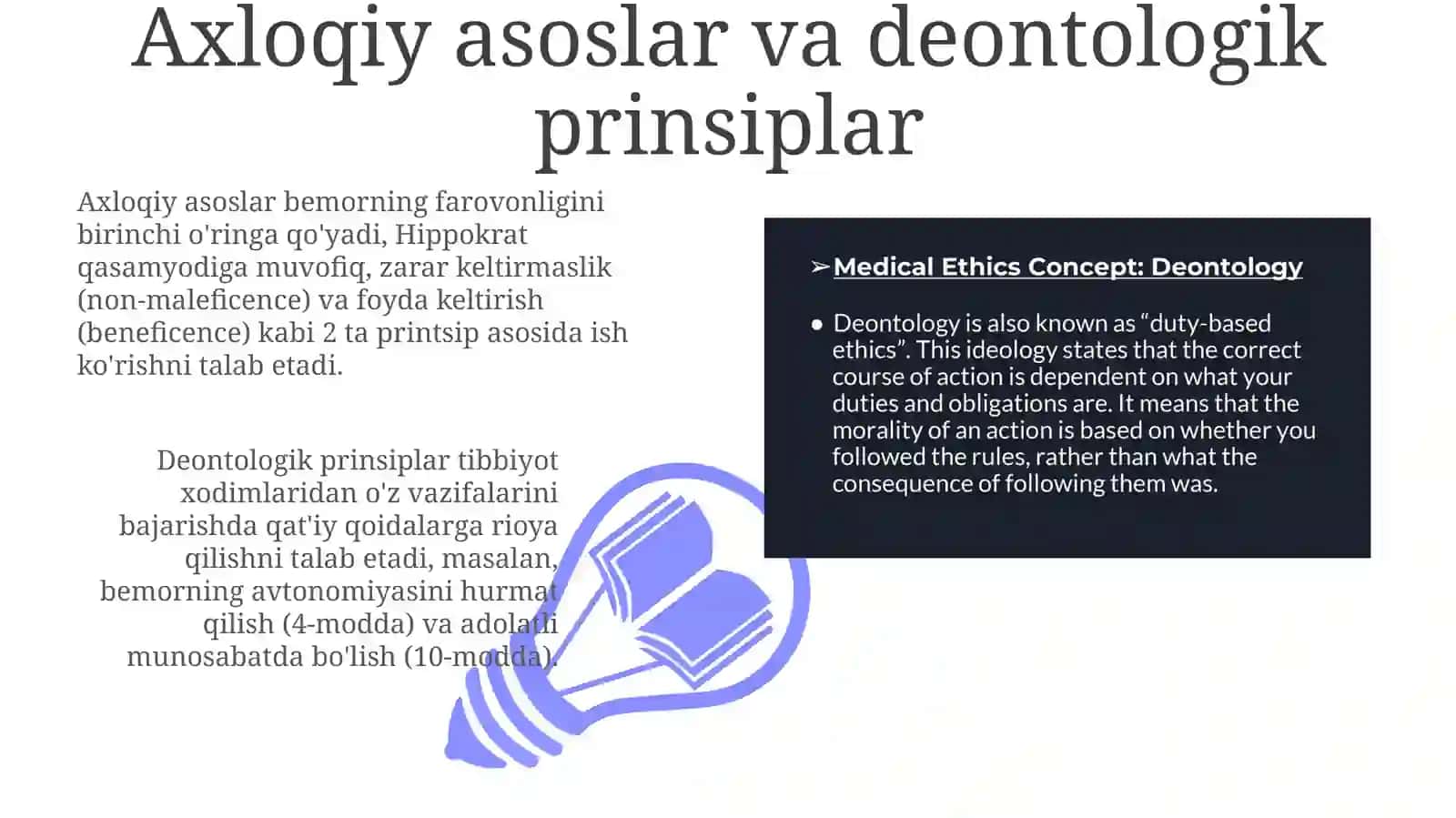Sogʻlom turmush tarzi boʻyicha oʻtkaziladigan tibbiyot hodimlari etika va deontalogiyasi 3
