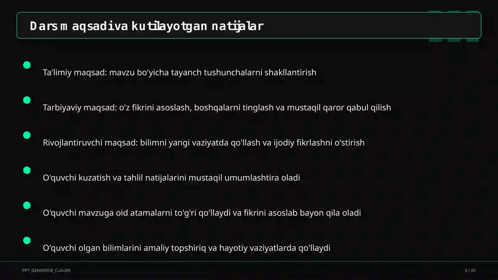 Fizika (6–11) — mustaqil o'rganish uchun 3