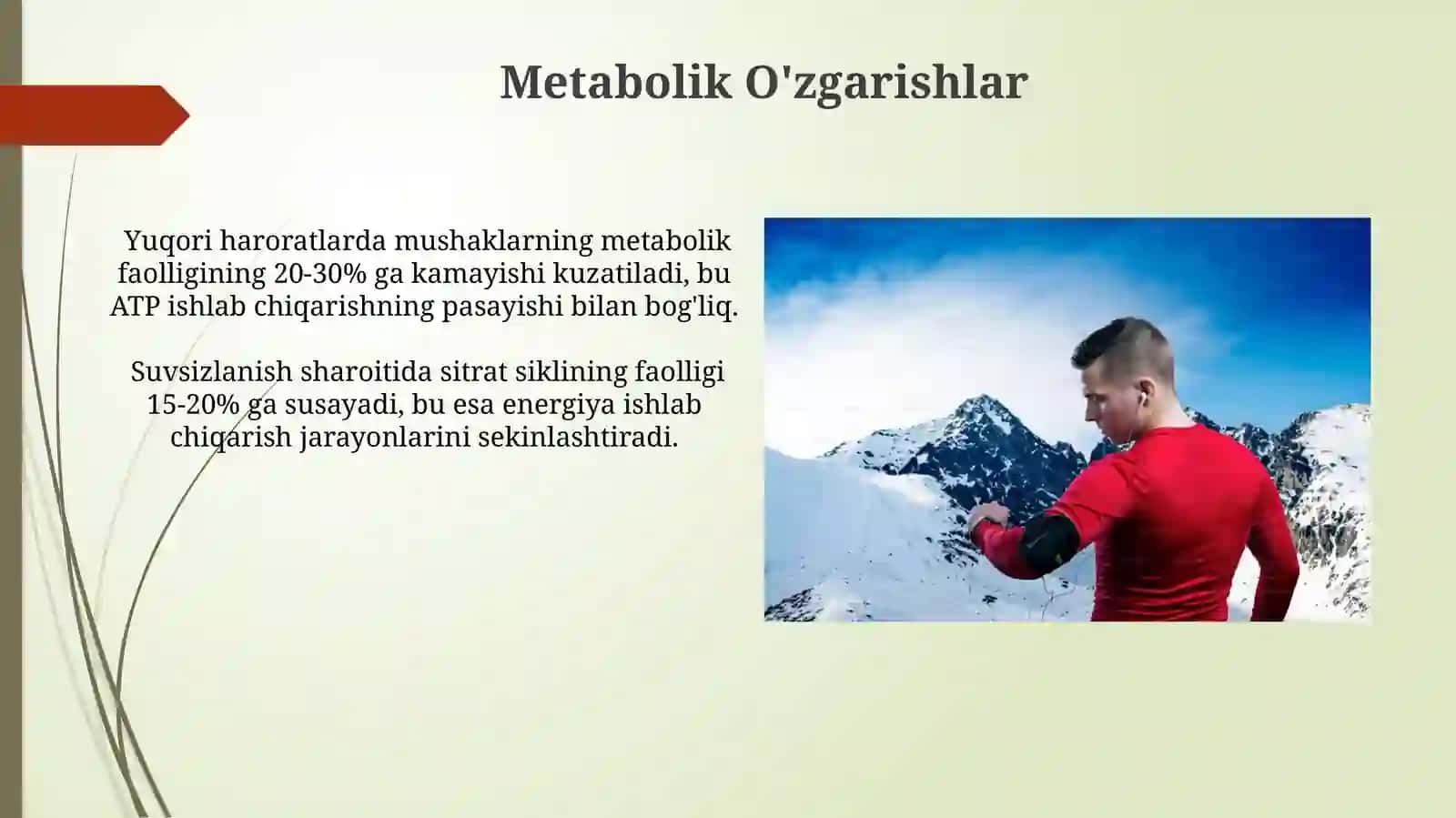 Issiqlik Stressiga Mushaklarning Javobi 3