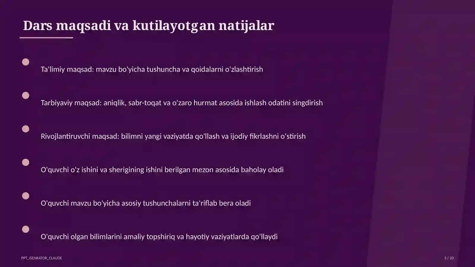 Foizlar va foizga doir masalalar (5-sinf) 3