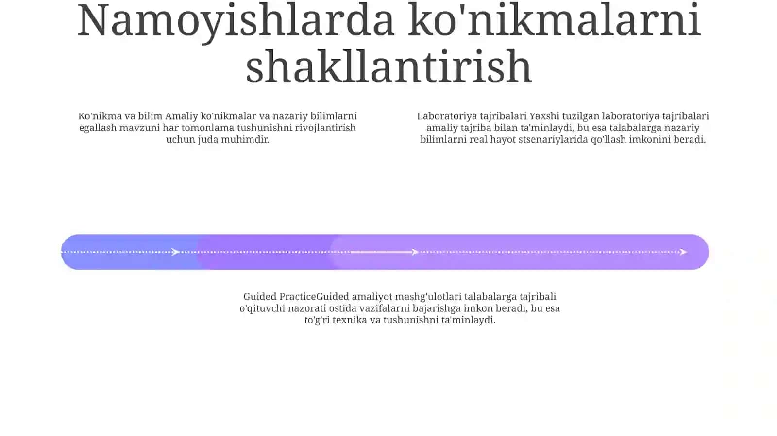 KoʻRgazmali Tajribaning Malakalarini Shakllantirish, Laboratoriya Tajribasi Va Amaliy MashgʻUlotlarni Tashkil Qilish Va OʻTkazish 3