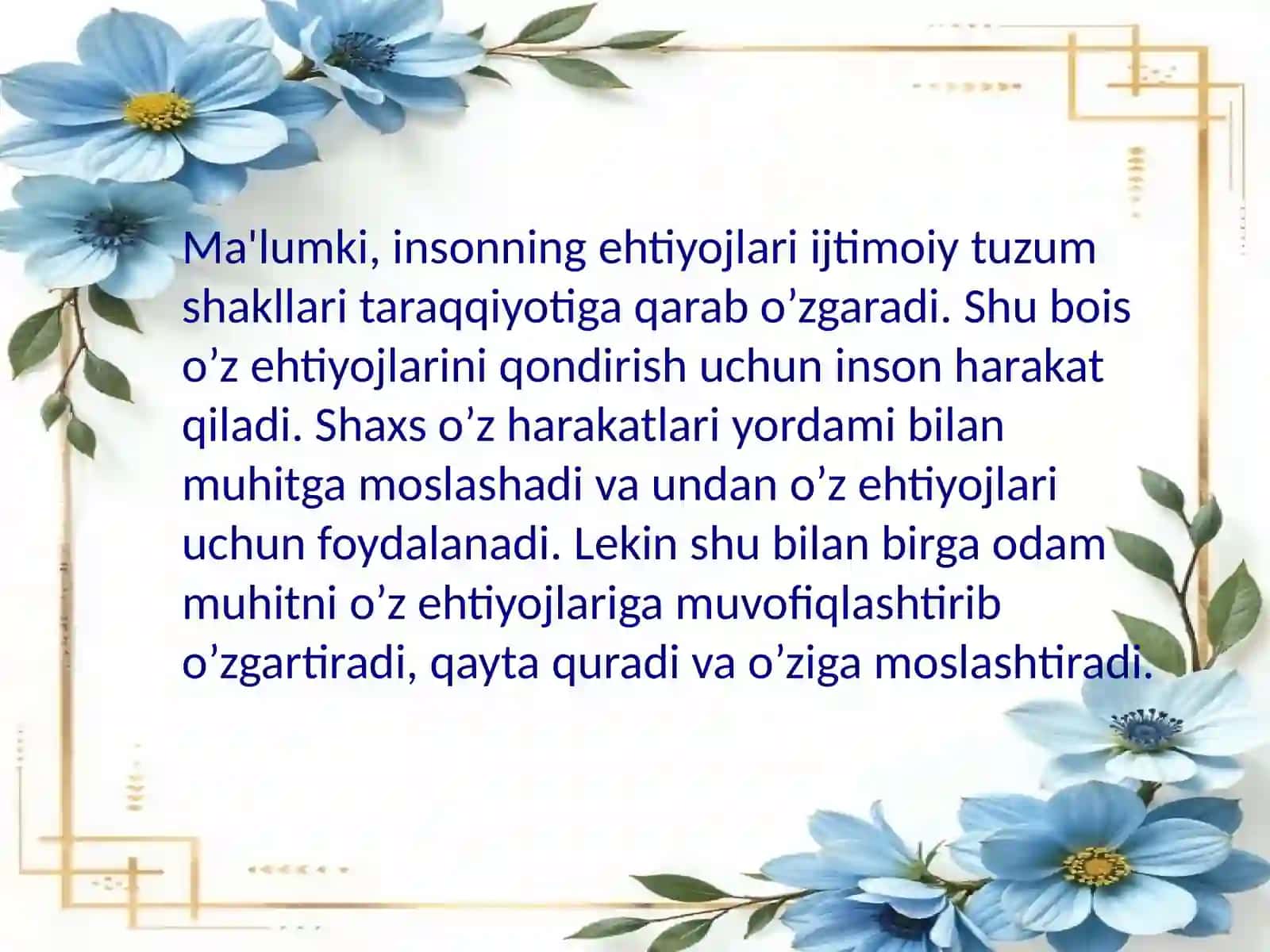 Iroda  tushunchasi.  Irodaviy zo'r berish 3