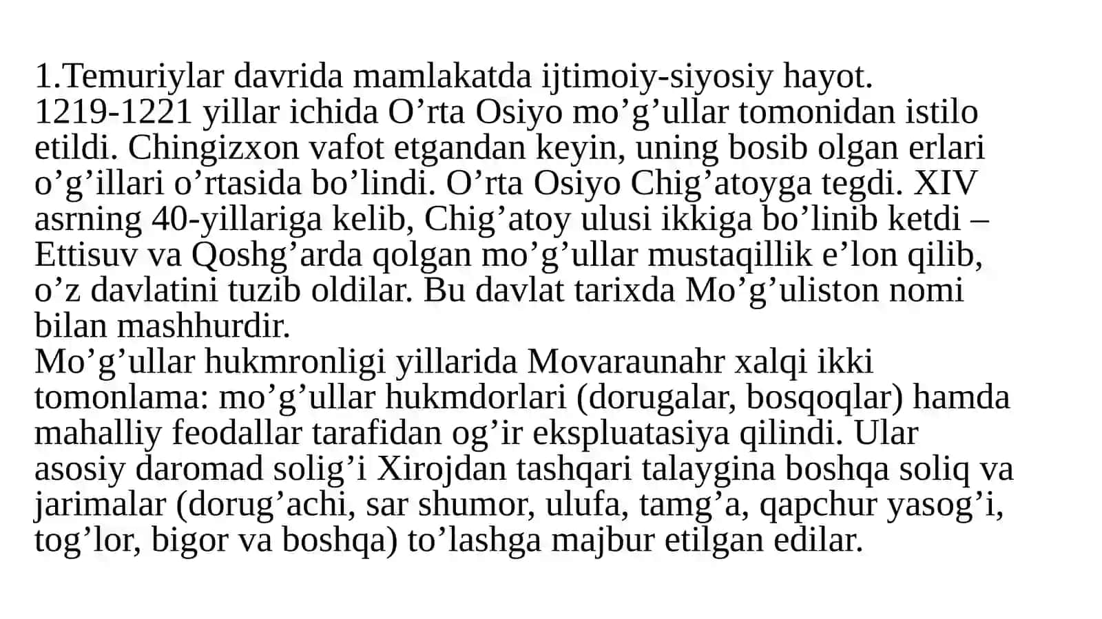 Temuriylar davri tarixoga oid yozma manbalar 3
