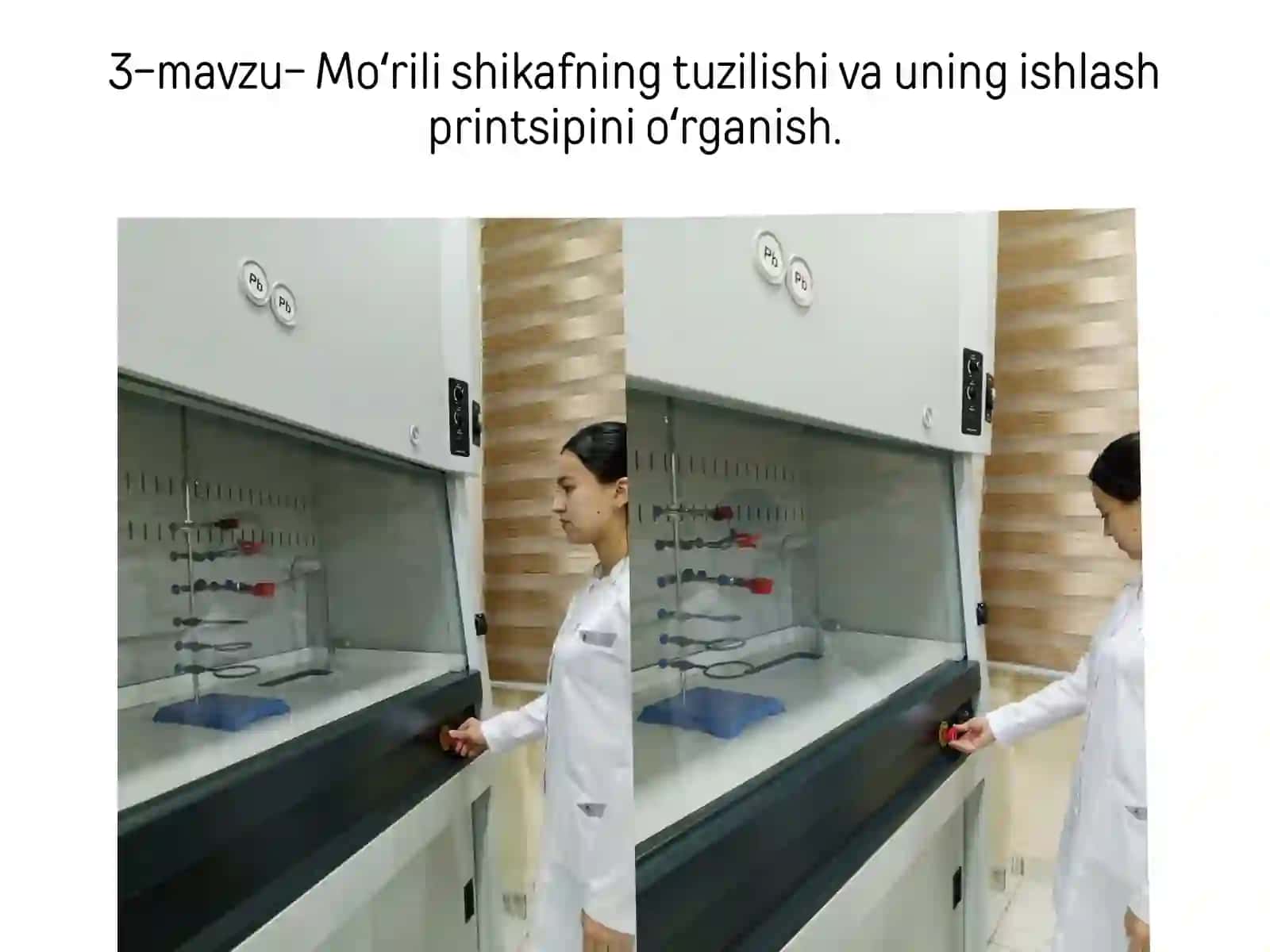 Kimyoxona O'qiydi 3
