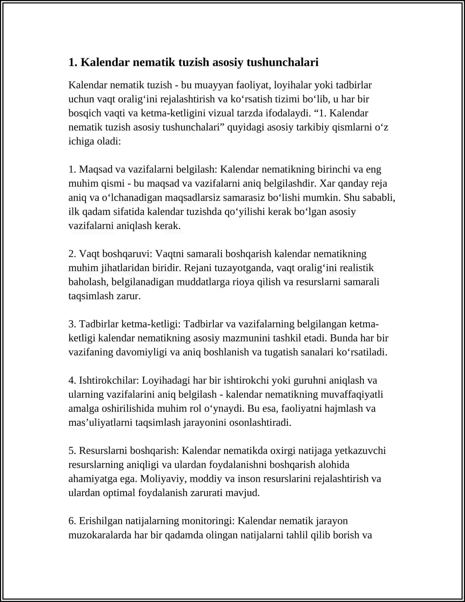 KALENDAR NEMATIK TUZISH 3