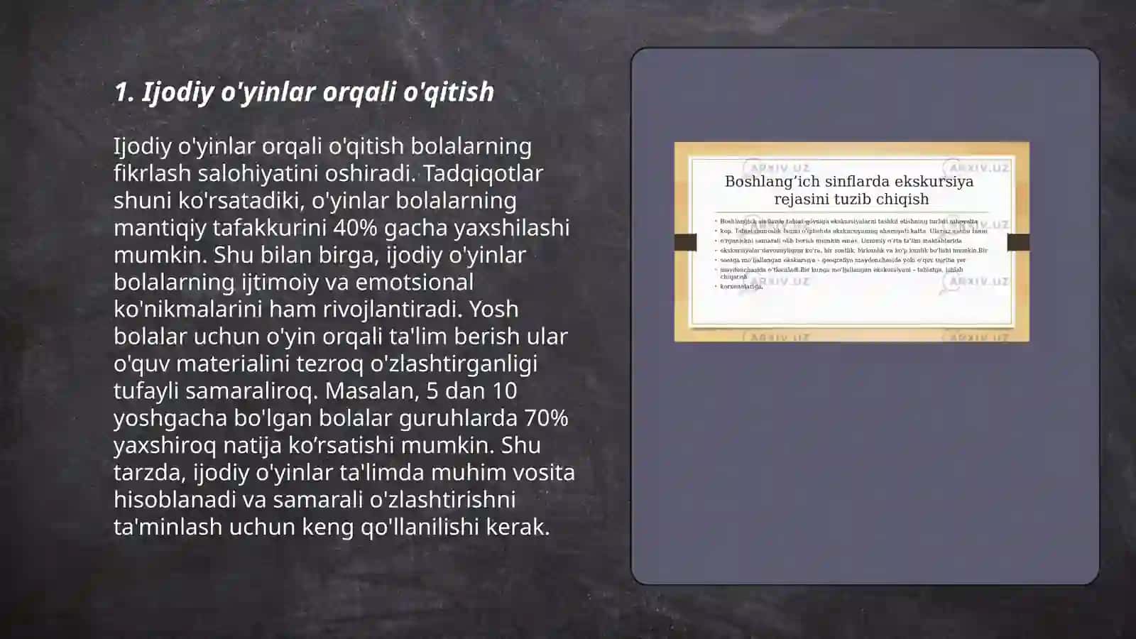 Boshlangʻich sinflarda kreativlikni rivojlantirish 3