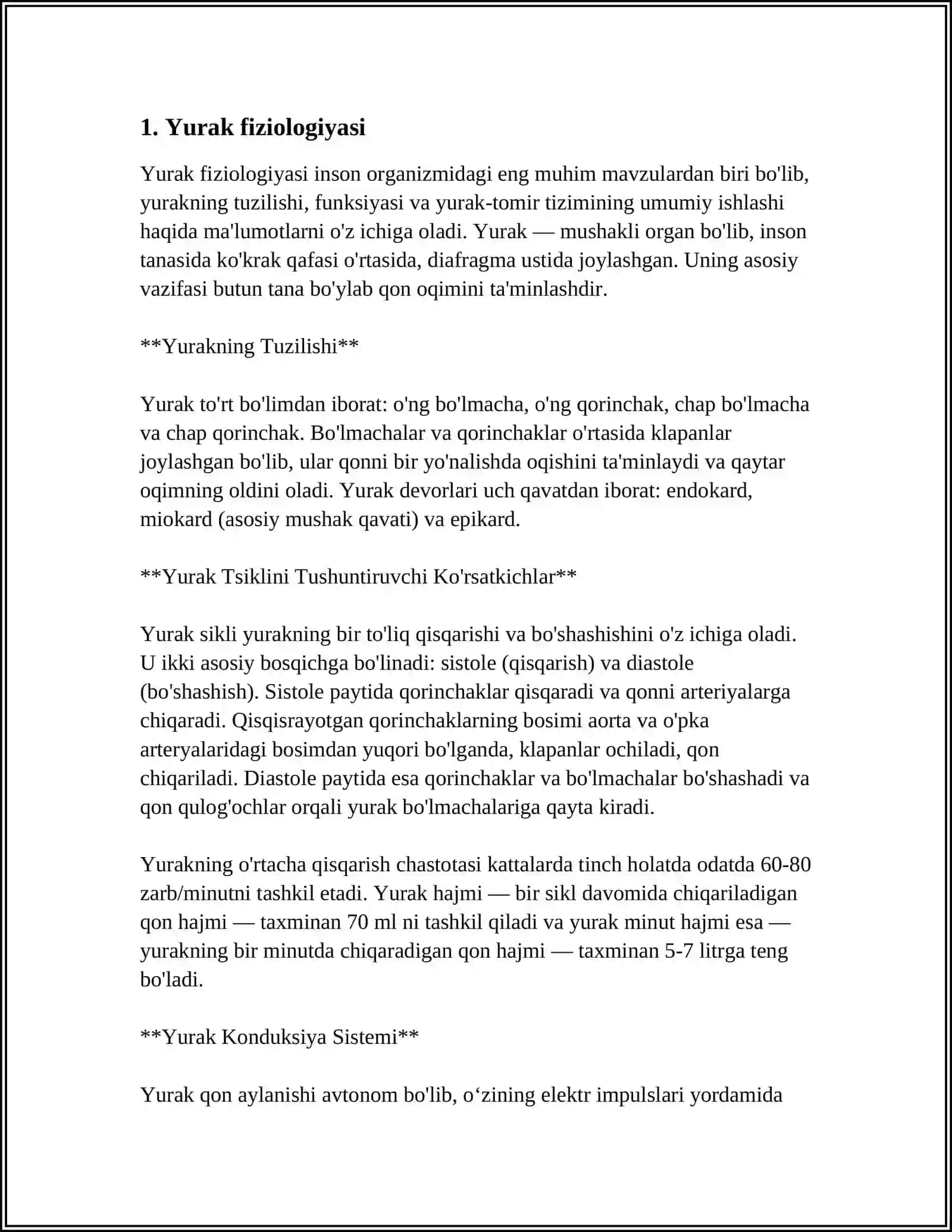YURAK FAOLIYATINI BOSHQARILISHINI OʻZIGA XOSLIGI 3