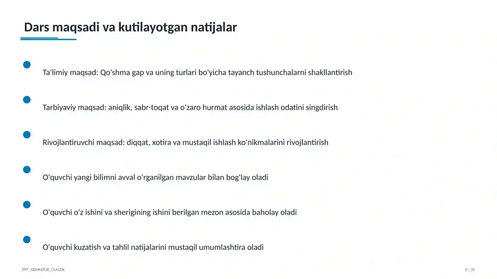 Qo'shma gap va uning turlari (9-sinf) 3