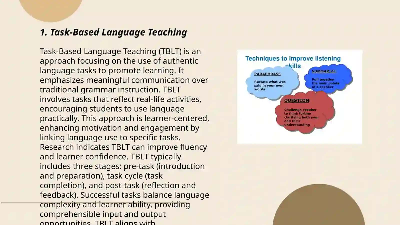 Techniques to develop productive skills 3