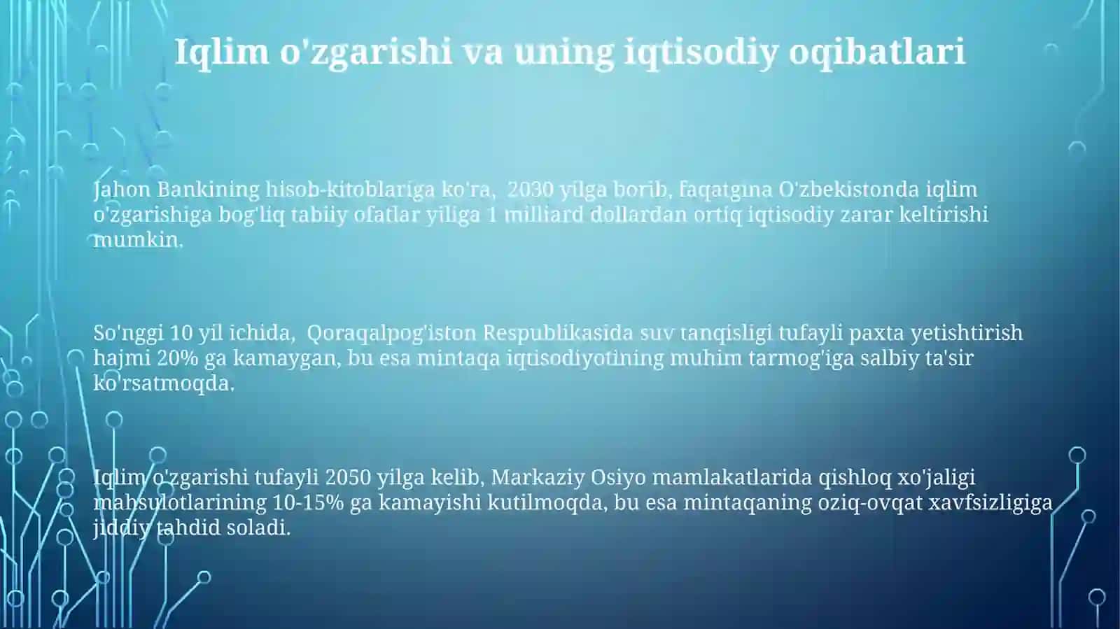 Atrof-muhit va tabiiy resurslar iqtisodiyoti 3