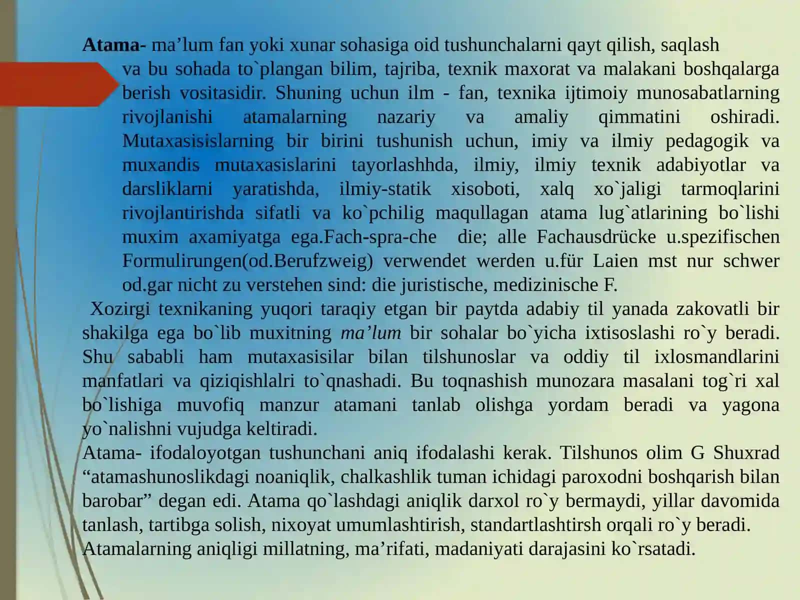 Sohaviyatamalar va so'zlarni boyib borish usullari 3