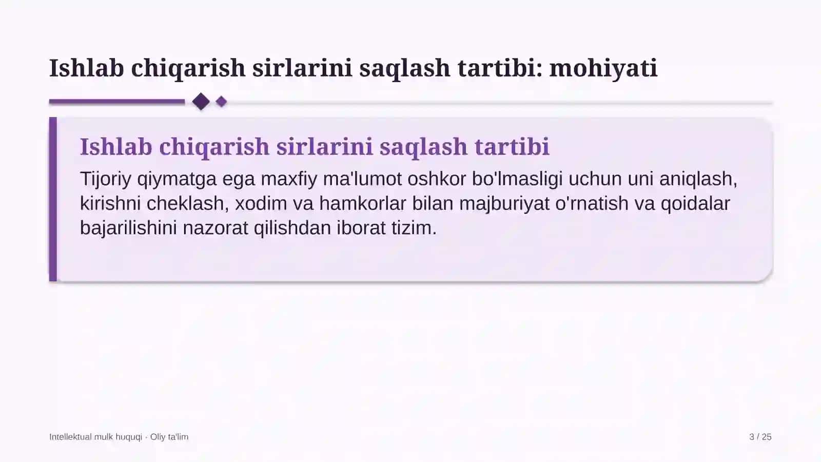 avtomobil transportida ishlab chiqarish sirlarini saqlash tartibi 1189 3