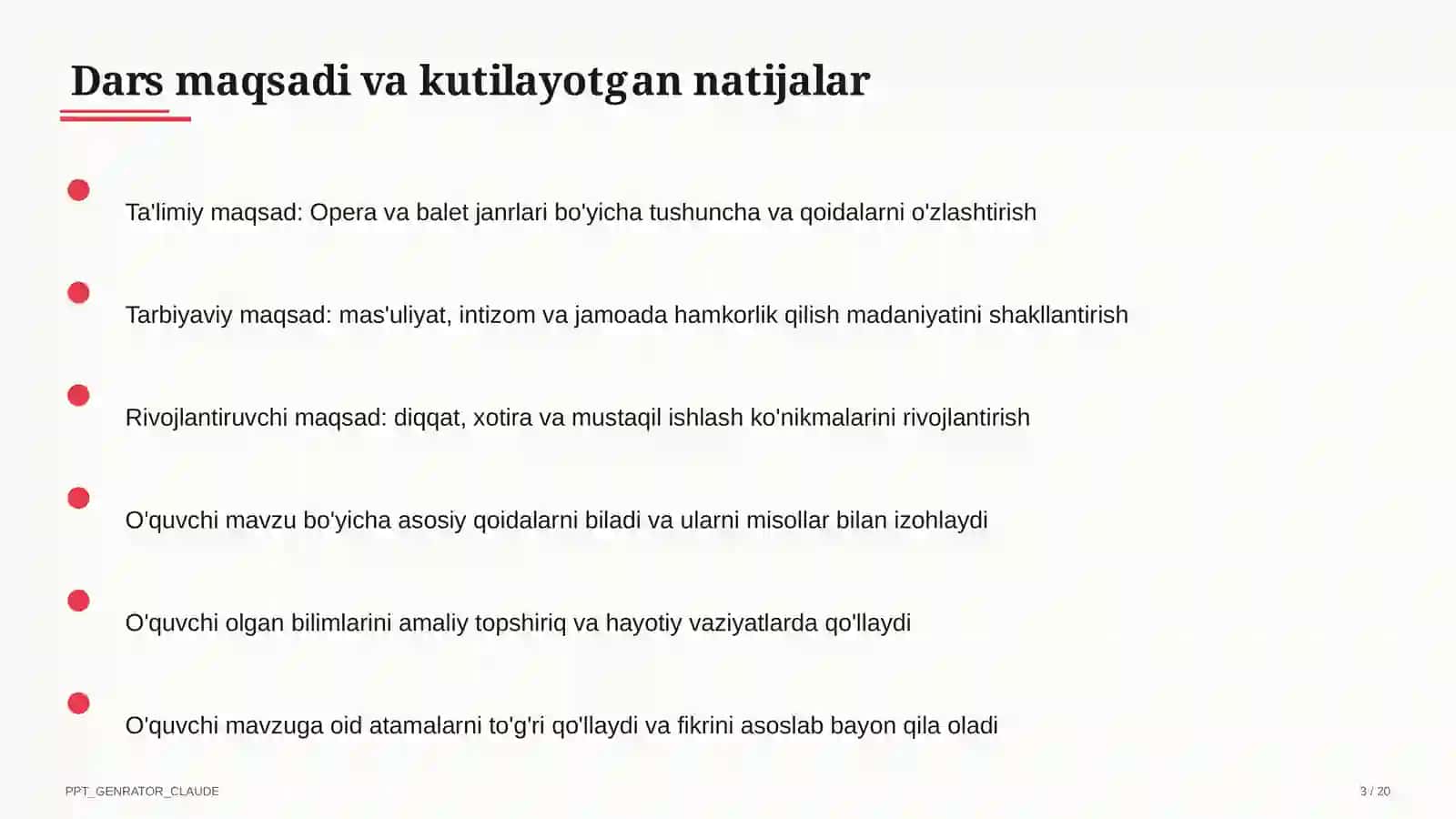 Opera va balet janrlari (6-sinf) 3