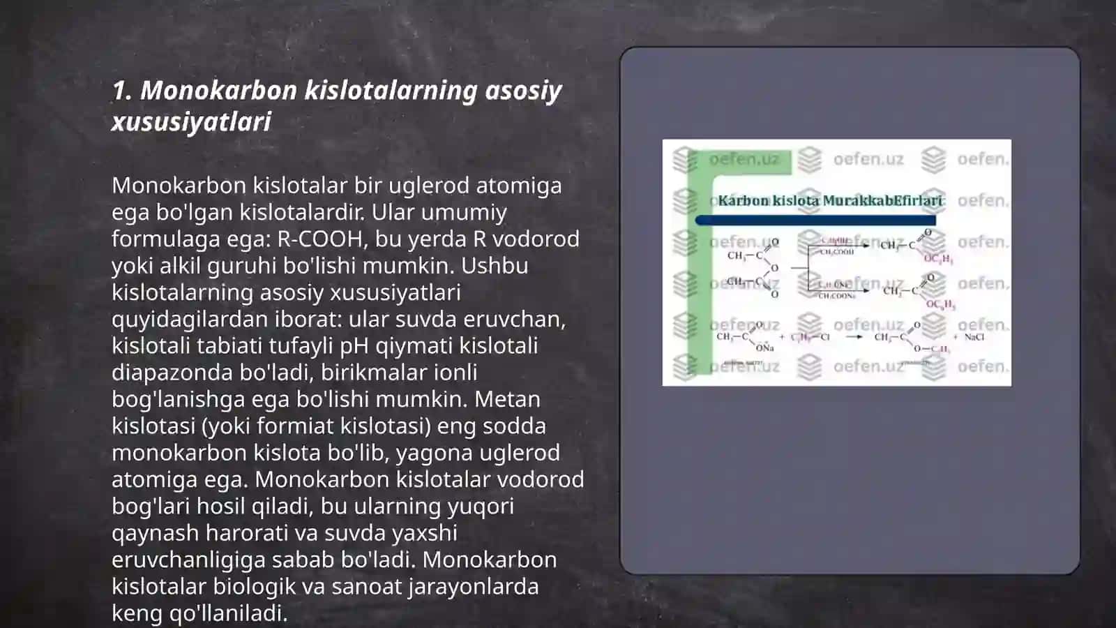 Toyinmagan mono va dikarbon kislotalar 3