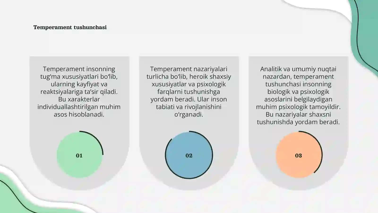 Temperament va uning nazariyalari 3