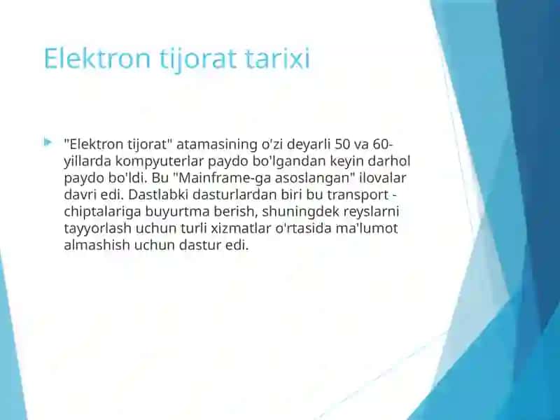 Elektron tijorat 3