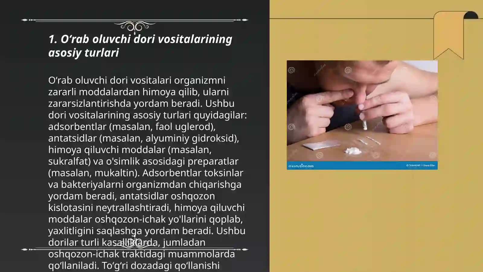Oʻrab oluvchi dori vositalari 3
