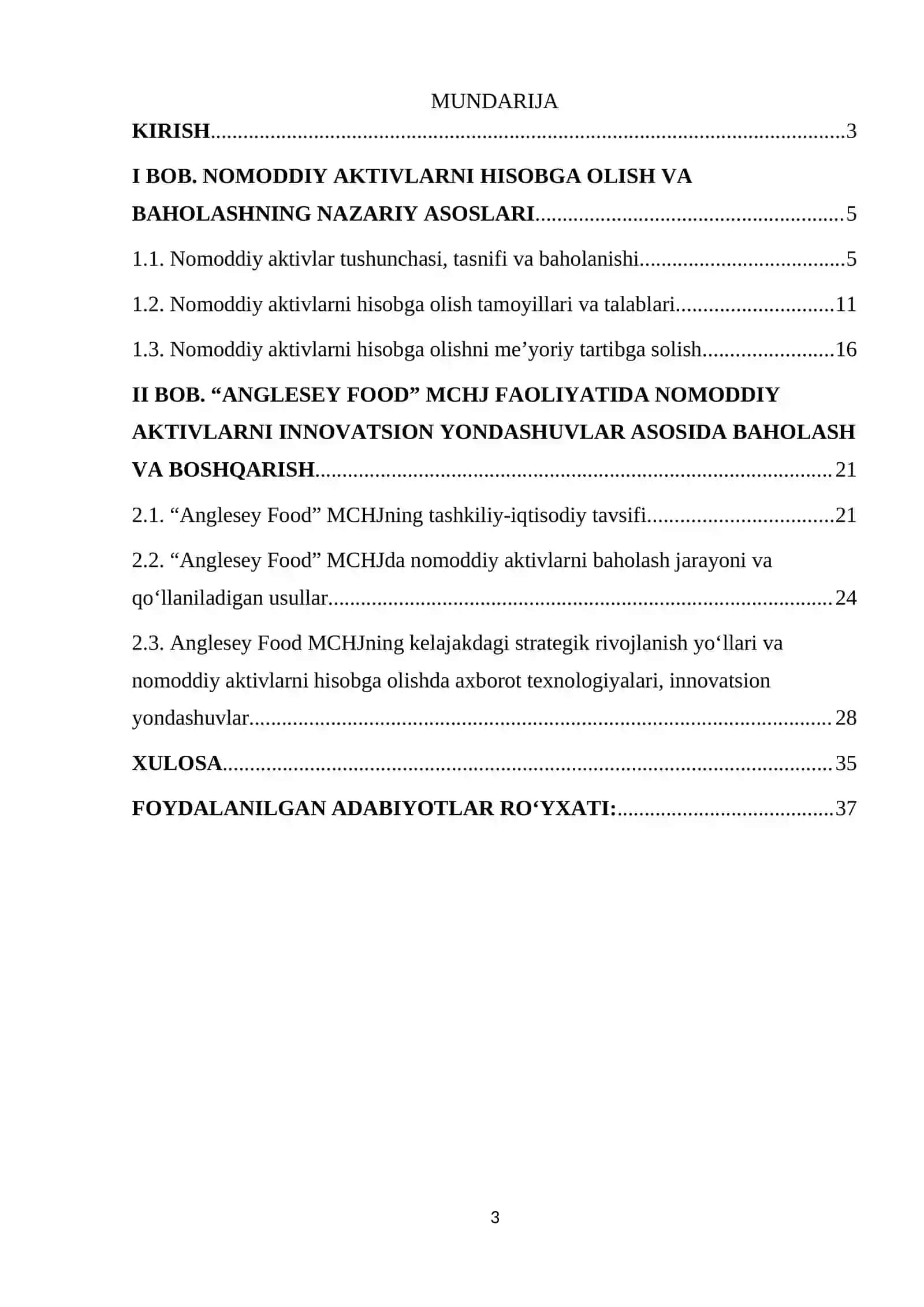 Nomoddiy aktivlarni baholash 3
