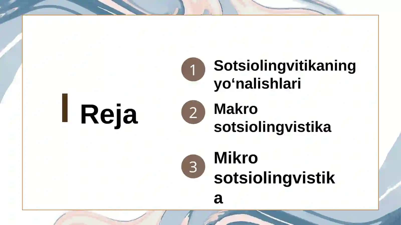 Makrosotsiolingvistika va Mikrosotsiolingvistika 3