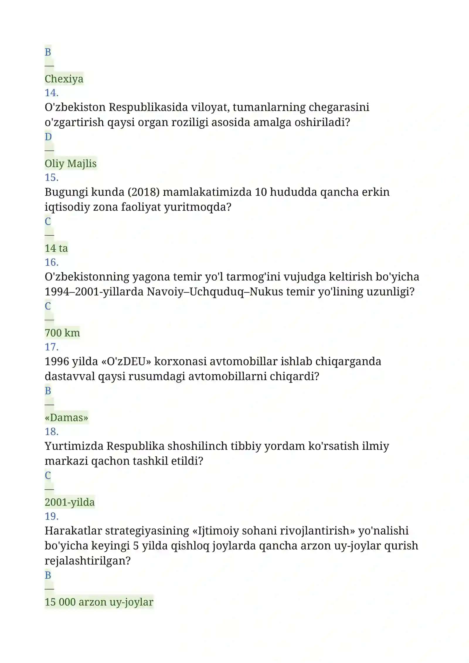 Mustaqillik yillarida O'zbekistondagi ijtimoiy-iqtisodiy o'zgarishlar 3