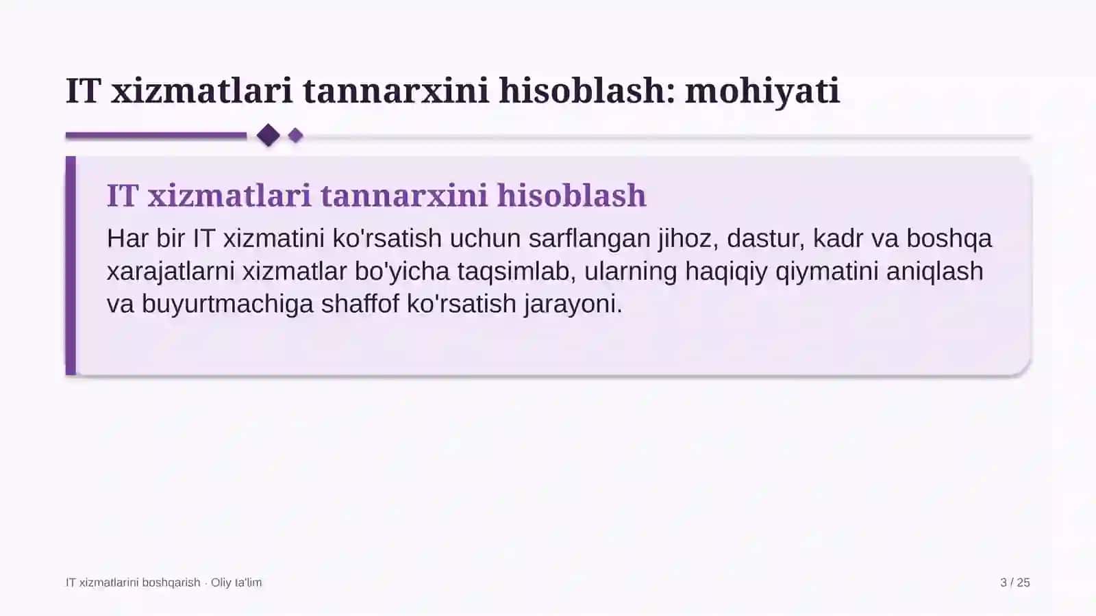 sport majmualarida axborot texnologiyalari xizmatlari tannarxini hisoblash 1588 3