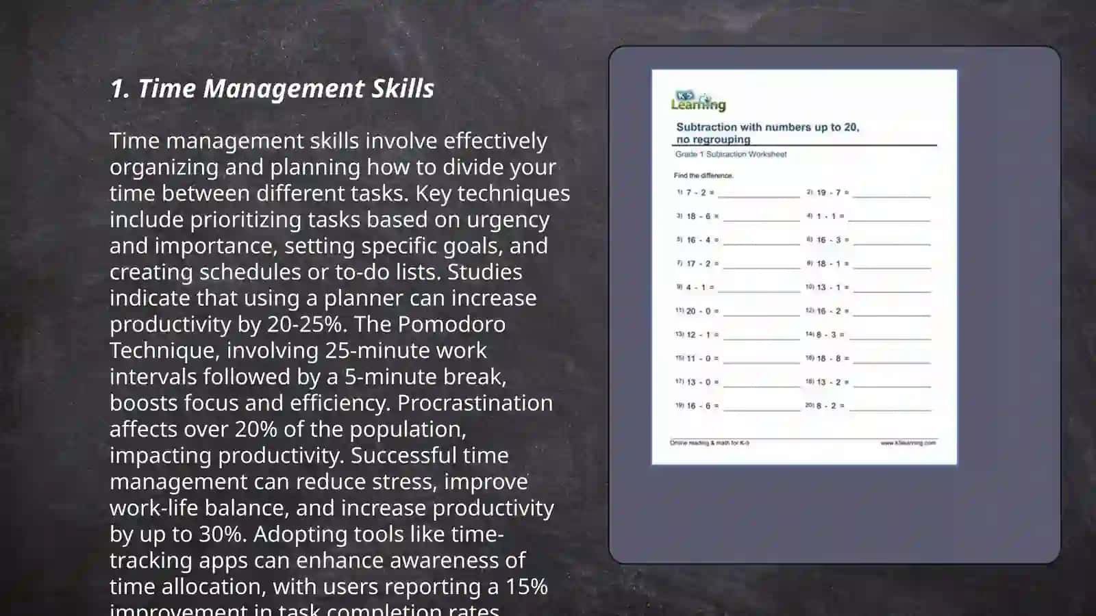 Time Management Skills 3