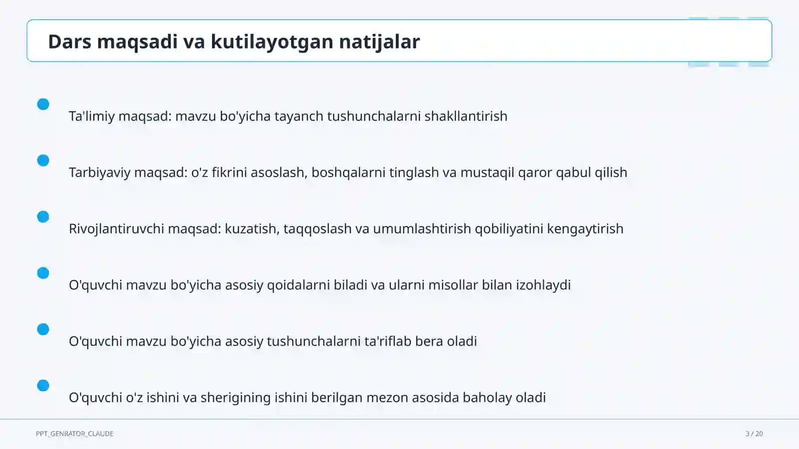 Loyihaga asoslangan ta'lim (PBL): boshlang'ich va yuqori sinflar uchun namunalar 3