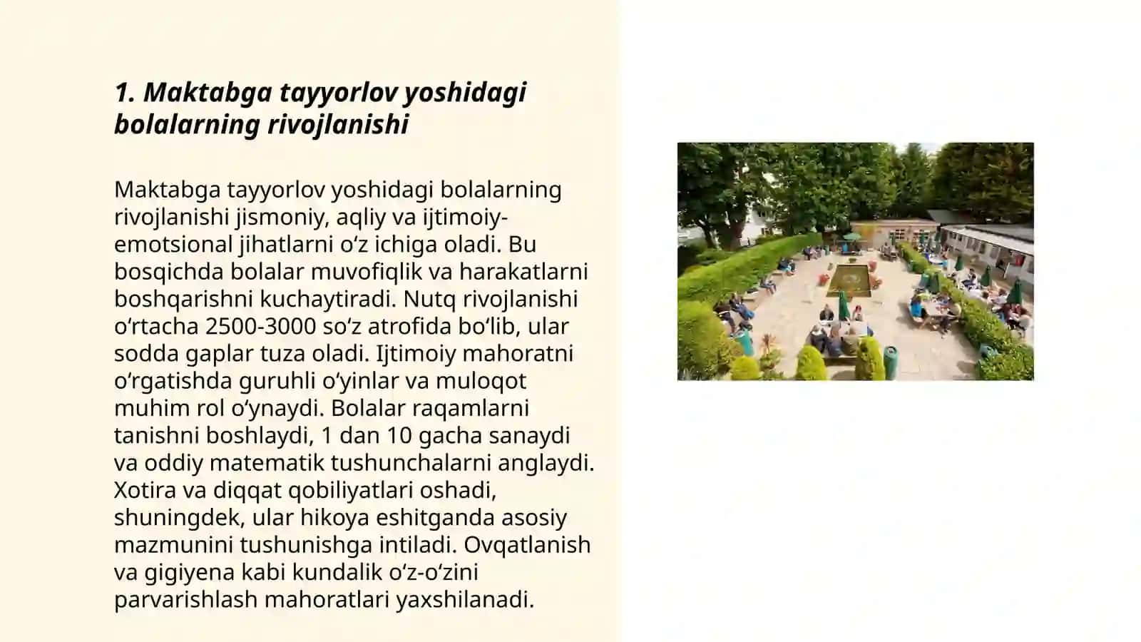 Maktab taʼlimiga tayyorlash 3
