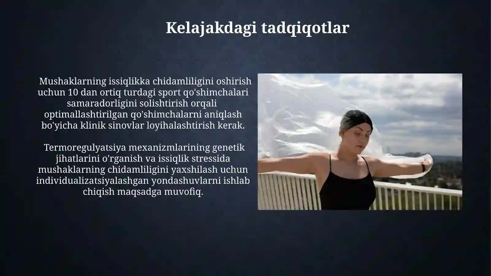 Atrof muhitning yuqori haroratidamushakfaoliyati 3