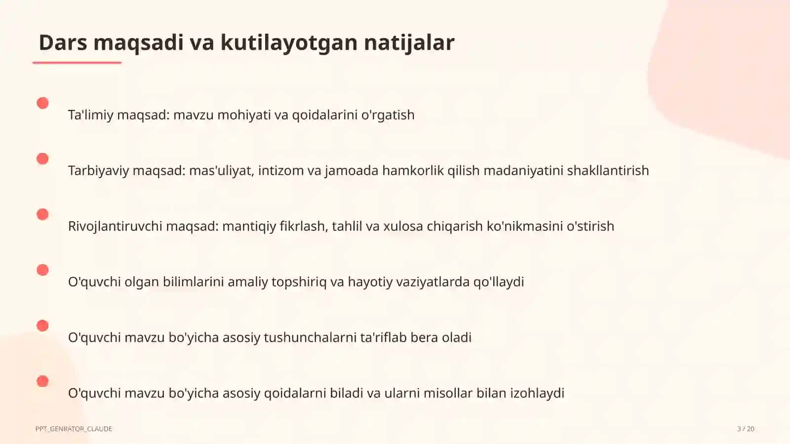 Rus tilida fe'l turlari: tugallangan va tugallanmagan (6-sinf) 3