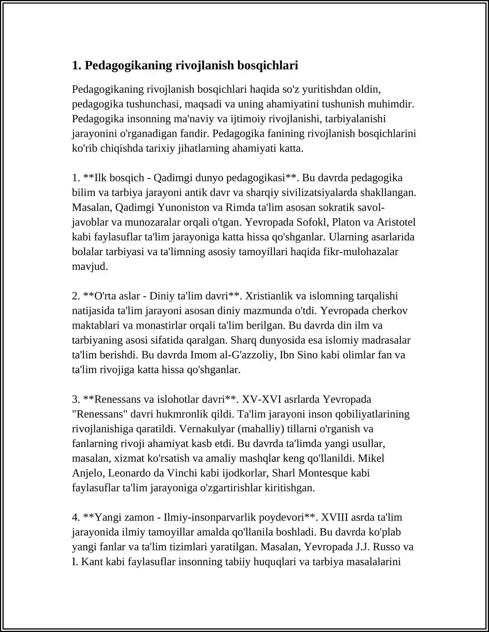 PEDAGOGIKA TARIXI 3