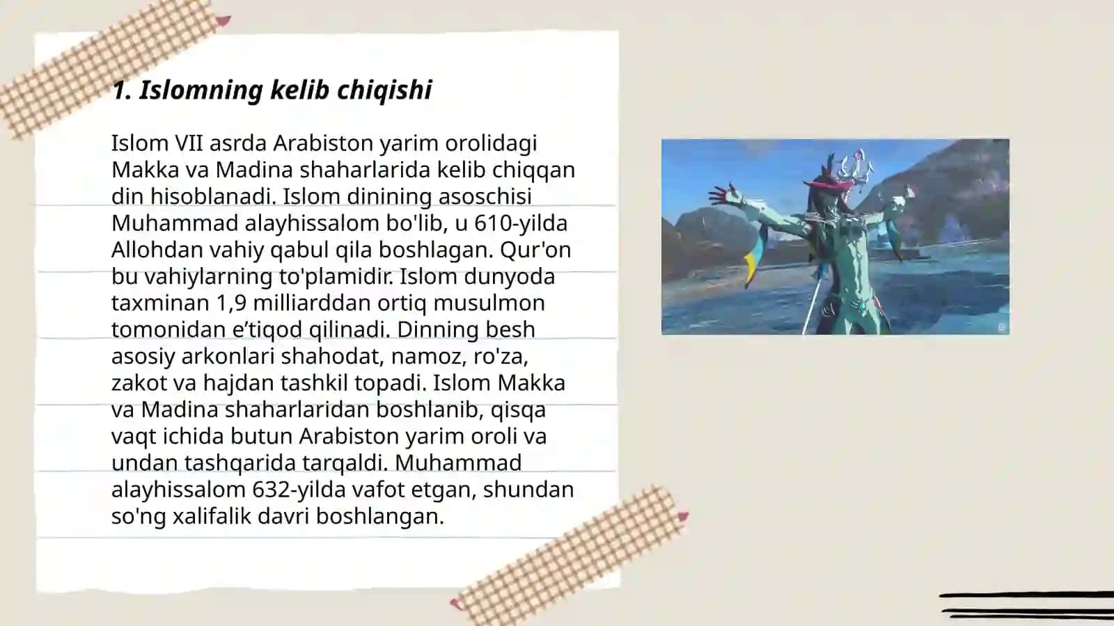 Islom dini va uning asosiy g'oyalari 3