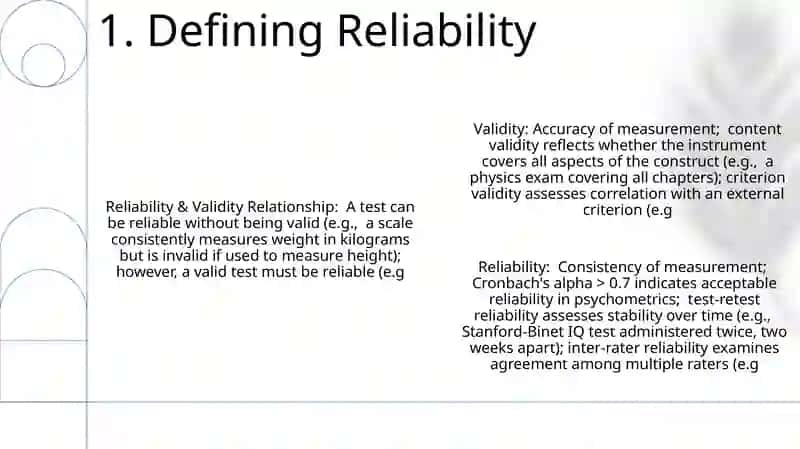 Validity and Reliability 3