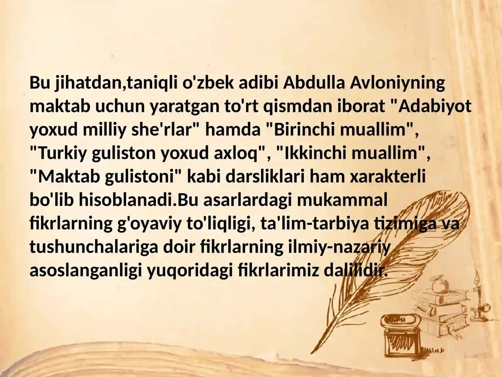 Abdulla Avloniyning yaratgan asarlari 3