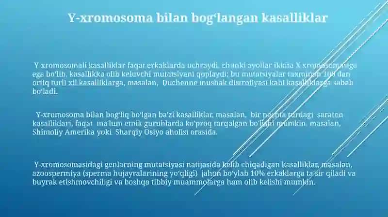 Belgilarning jinsga birikkan holda irsiylanishi 3