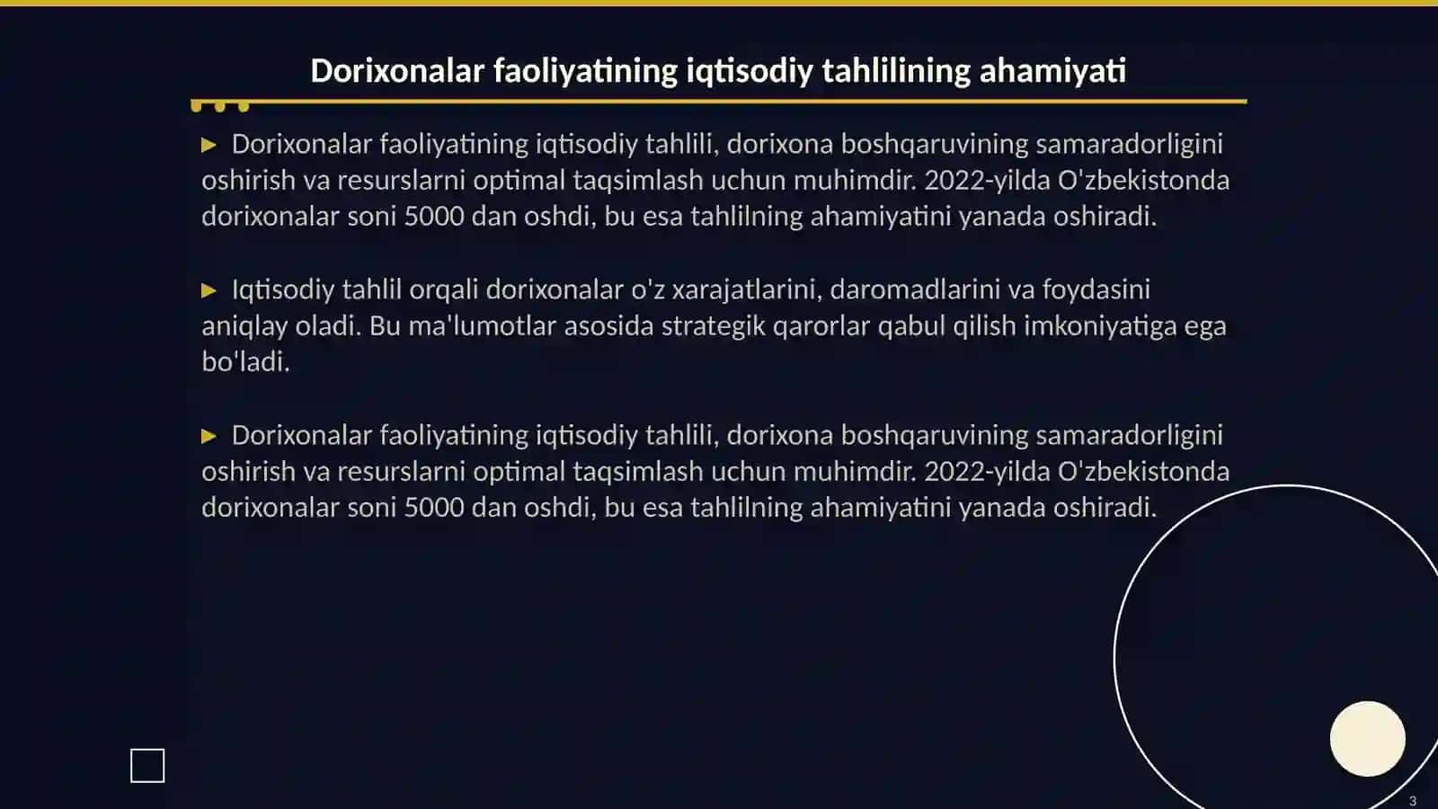 Dorixonalar faoliyatining iqtisodiy tahlilida qòllaniladigan manbalar 3